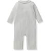 imageBurts Bees Baby Boys 100 Organic OnePiece Long Sleeve CoverallMorning Blue