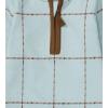imageBurts Bees Baby Boys 100 Organic OnePiece Long Sleeve CoverallWindow Plaid