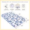 imageBurts Bees Baby Essential Organic Cotton Fitted Crib Sheet Breathable for Boy Girl Standard Crib ampamp Toddler MattressesCounting Sheep