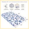 imageBurts Bees Baby Essential Organic Cotton Fitted Crib Sheet Breathable for Boy Girl Standard Crib ampamp Toddler MattressesGrey Buffalo Check