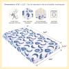 imageBurts Bees Baby Essential Organic Cotton Fitted Crib Sheet Breathable for Boy Girl Standard Crib ampamp Toddler MattressesHello Moon