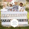 imageBurts Bees Baby Essential Organic Cotton Fitted Crib Sheet Breathable for Boy Girl Standard Crib ampamp Toddler MattressesSoft Lavender