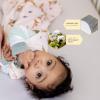 imageBurts Bees Baby Essential Organic Cotton Fitted Crib Sheet Breathable for Boy Girl Standard Crib ampamp Toddler MattressesSoft Lavender