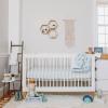 imageBurts Bees Baby Infant Reversible Blankets 100 Organic Cotton GOTS Certified  Storybook Bear Prints with Quilting Pattern Soft Nursery Blanket with 100 Polyester Fill for Size 30 x 40 Inch