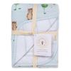 imageBurts Bees Baby Infant Reversible Blankets 100 Organic Cotton GOTS Certified  Storybook Bear Prints with Quilting Pattern Soft Nursery Blanket with 100 Polyester Fill for Size 30 x 40 Inch