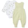 imageBurts Bees Baby Unisex Baby 100 Organic Cotton Jumpsuit and Bodysuit SetGreen Tortoise