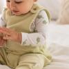 imageBurts Bees Baby Unisex Baby 100 Organic Cotton Jumpsuit and Bodysuit SetGreen Tortoise