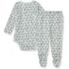 imageBurts Bees Baby Unisex Bodysuit and Pant Set 100 Organic CottonCloud Starry Chalet