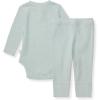 imageBurts Bees Baby Unisex Bodysuit and Pant Set 100 Organic CottonCloud Thermal