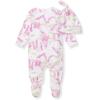 imageBurts Bees Baby babygirls Jumpsuit 100 Organic Cotton Onepiece Outfit Coverall With HatPeaceful Garden