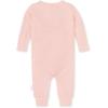 imageBurts Bees Baby babygirls Jumpsuit 100 Organic Cotton Onepiece Outfit Coverall With HatPink Sweet Rib Wrap