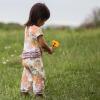 imageBurts Bees Baby babygirls Jumpsuit 100 Organic Cotton Onepiece Sleeveless Outfit CoverallSweet Sunflowers