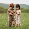 imageBurts Bees Baby babygirls Jumpsuit 100 Organic Cotton Onepiece Sleeveless Outfit CoverallSweet Sunflowers