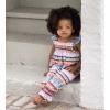 imageBurts Bees Baby babygirls Jumpsuit 100 Organic Cotton Onepiece Sleeveless Outfit CoverallWoven Stripe