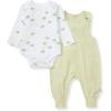imageBurts Bees Baby Unisex Baby 100 Organic Cotton Jumpsuit and Bodysuit SetGreen Tortoise
