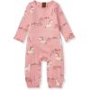 imageBurts Bees Baby babygirls Jumpsuit 100 Organic Cotton Onepiece Long Sleeve Ruffle Outfit CoverallHorse Love