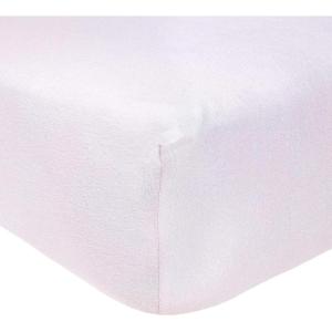 imageBurts Bees Baby Essential Organic Cotton Fitted Crib Sheet Breathable for Boy Girl Standard Crib ampamp Toddler MattressesSoft Lavender