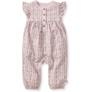 imageBurts Bees Baby babygirls Jumpsuit 100 Organic Cotton Onepiece Sleeveless Outfit CoverallFarmhouse Floral