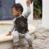 imageBurts Bees Baby Baby Boys Shirt and Pant Set Top ampamp Bottom Outfit BundleDesert Wolves Set