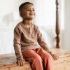 imageBurts Bees Baby Baby Boys Shirt and Pant Set Top ampamp Bottom Outfit BundleGinger Textured Knit