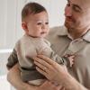 imageBurts Bees Baby Baby Boys Shirt and Pant Set Top ampamp Bottom Outfit BundleSoft Mocha Dip Dye