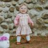 imageBurts Bees Baby Baby Girls Dress Infant ampamp Toddler Short ampamp LongSleeve 100 Organic CottonCozy Harvest Dress  Bodysuit