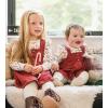 imageBurts Bees Baby Baby Girls Dress Infant ampamp Toddler Short ampamp LongSleeve 100 Organic CottonDancing Candy Canes