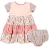 imageBurts Bees Baby Baby Girls Dress Infant ampamp Toddler Short ampamp LongSleeve 100 Organic CottonWyoming Wild Flowers