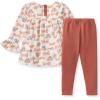 imageBurts Bees Baby Baby Girls Long Sleeve Top and Pant Set 100 Organic CottonBoho Butterflies
