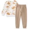 imageBurts Bees Baby Baby Girls Long Sleeve Top and Pant Set 100 Organic CottonHappy Harvest