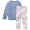 imageBurts Bees Baby Baby Girls Long Sleeve Top and Pant Set 100 Organic CottonHomemade Snowflakes