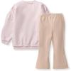 imageBurts Bees Baby Baby Girls Long Sleeve Top and Pant Set 100 Organic CottonSoft Violet