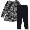 imageBurts Bees Baby Baby Girls Long Sleeve Top and Pant Set 100 Organic CottonSpiderwebs Set