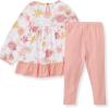 imageBurts Bees Baby Baby Girls Long Sleeve Top and Pant Set 100 Organic CottonVacay Floral Set