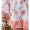 imageBurts Bees Baby Baby Girls Long Sleeve Top and Pant Set 100 Organic CottonVacay Floral Set