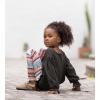 imageBurts Bees Baby Baby Girls Long Sleeve Top and Pant Set 100 Organic CottonWoven Stripe Set