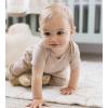 imageBurts Bees Baby Unisex Organic Cotton Short and Long Sleeve Bodysuits 5PackPink Sand