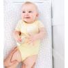 imageBurts Bees Baby Unisex Organic Cotton Short and Long Sleeve Bodysuits 5PackSunshine Prints