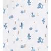 imageBurts Bees Baby babyboys Short Sleeve Rompers 100 Organic Cotton Onepiece Coverall and Layette SetBlue Desert Life