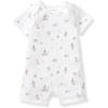 imageBurts Bees Baby babyboys Short Sleeve Rompers 100 Organic Cotton Onepiece Coverall and Layette SetDesert Life