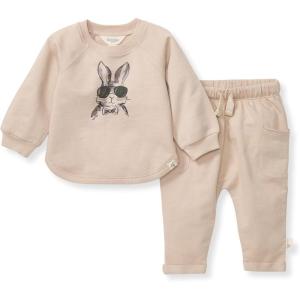 imageBurts Bees Baby Baby Boys Shirt and Pant Set Top ampamp Bottom Outfit BundleCool Bunny Set