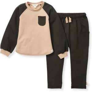 imageBurts Bees Baby Baby Boys Shirt and Pant Set Top ampamp Bottom Outfit BundleGinger Reglan Set