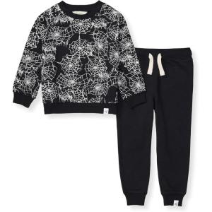 imageBurts Bees Baby Baby Boys Shirt and Pant Set Top ampamp Bottom Outfit BundleSpiderwebs