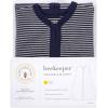 imageBurts Bees Baby Beekeeper Wearable Blanket Organic Cotton Swaddle 05 or 15 TOG Newborn Essentials Shower GiftMidnight Stripe