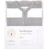 imageBurts Bees Baby Beekeeper Wearable Blanket Organic Cotton Swaddle 05 or 15 TOG Newborn Essentials Shower GiftRugby Stripe Heather Grey