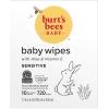 imageBurts Bees Baby Wipes Unscented Natural for Sensitive Skin with Aloe and Vitamin E  72 Baby Wipes  10 PackBaby Wipes