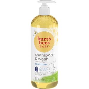 imageBaby Shampoo ampamp Wash Burts Bees Tear Free Soap Baby Care Original 21 Ounce Packaging May Vary21 Ounce Pack of 1