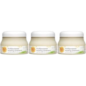 imageBurts Bees Baby 100 Natural Origin Multipurpose Healing Ointment Face ampamp Body Baby Ointment  75 Ounce Tub75 Ounce Pack of 3