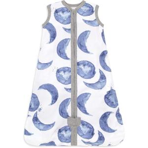 imageBurts Bees Baby Beekeeper Wearable Blanket Organic Cotton Swaddle 05 or 15 TOG Newborn Essentials Shower GiftBlue