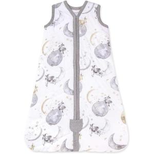 imageBurts Bees Baby Beekeeper Wearable Blanket Organic Cotton Swaddle 05 or 15 TOG Newborn Essentials Shower GiftWhite